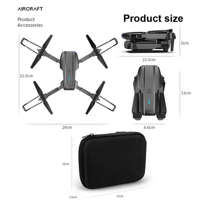 E99Pro 4K Drone – Dual Camera & Obstacle Avoidance