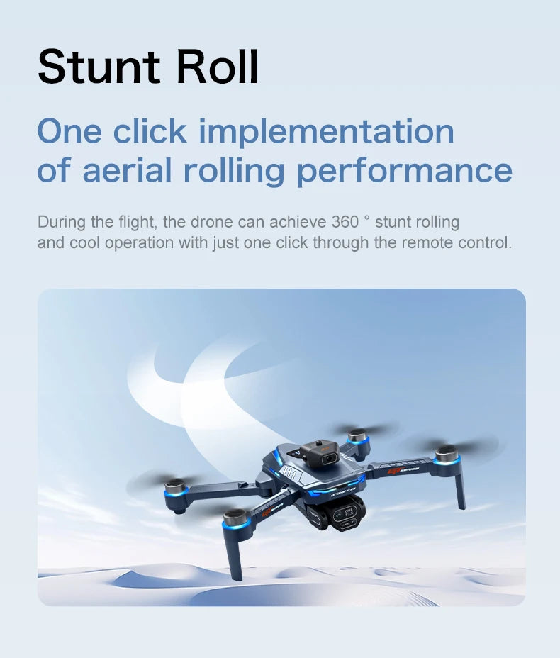 GT8 RC Drone – 6K Camera & Obstacle Avoidance