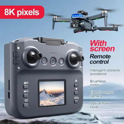 P18 RC Drone – Dual 8K Cameras & Obstacle Avoidance