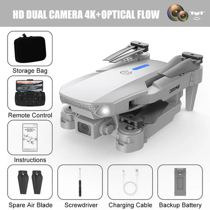 E88 PRO 8K Drone – Dual Camera & Obstacle Avoidance