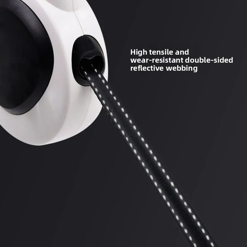5M LED Reflective Retractable Dog Leash (Explosion-Proof)