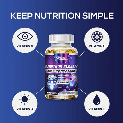 Men’s Multivitamin – Energy, Heart & Brain Support