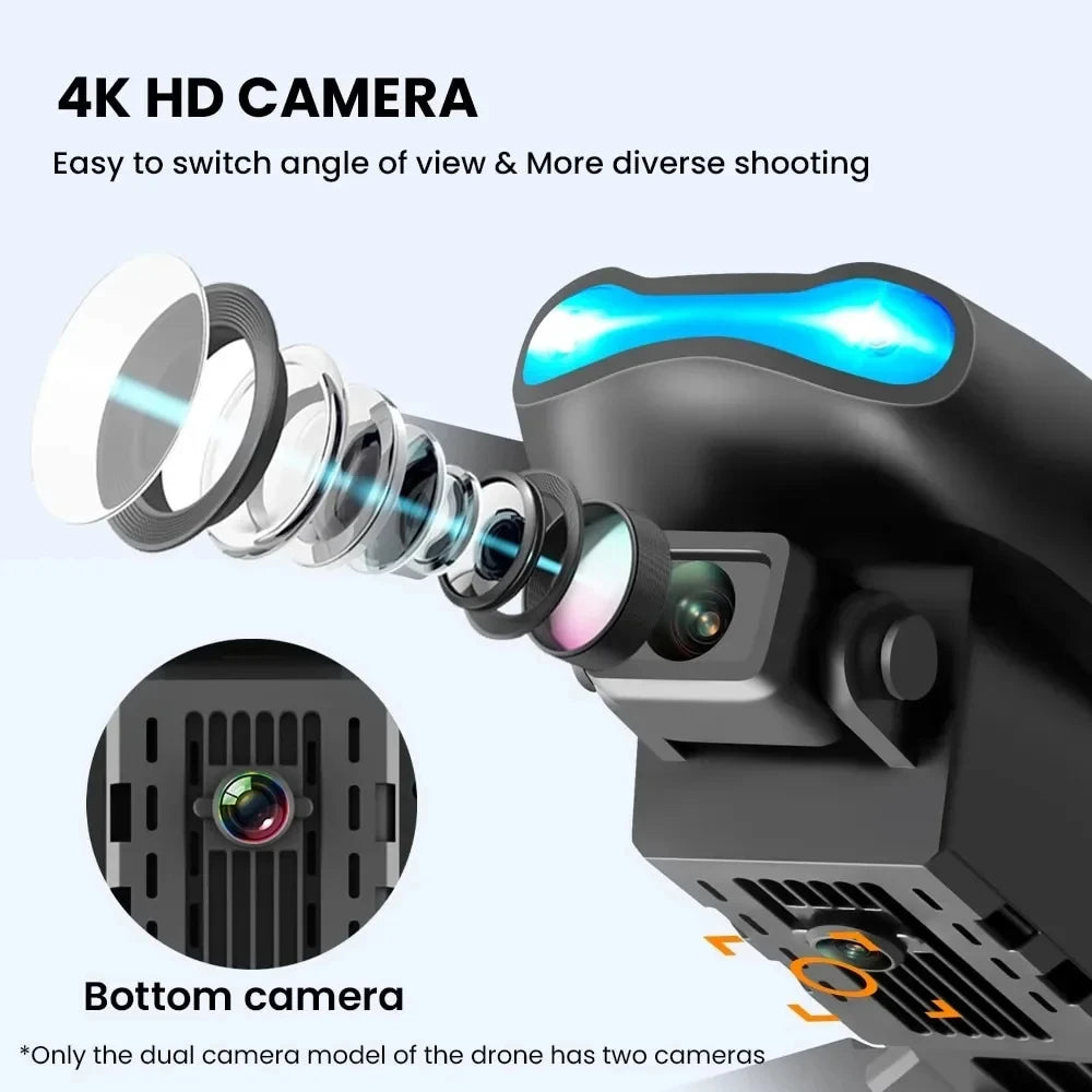 E99Pro 4K Drone – Dual Camera & Obstacle Avoidance