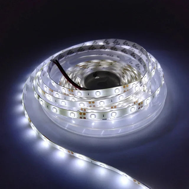 12V LED Light Strip 5M – SMD 2835, Multi-Color