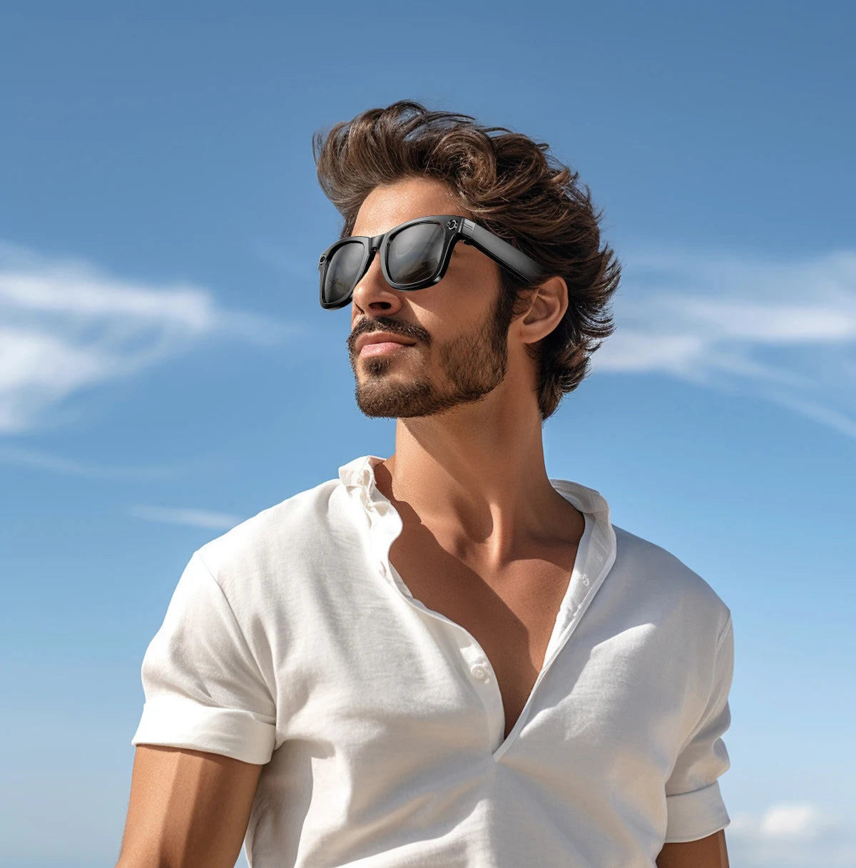 AI Smart Glasses with Camera, Calls & Translation