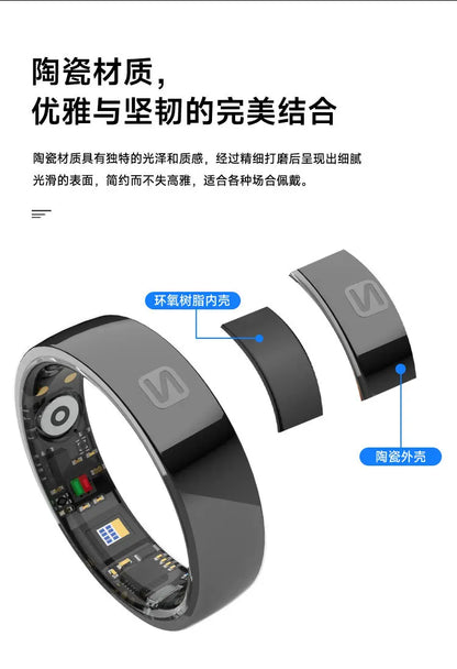 TK8 Smart Ring – NFC, Health & Sleep Monitor