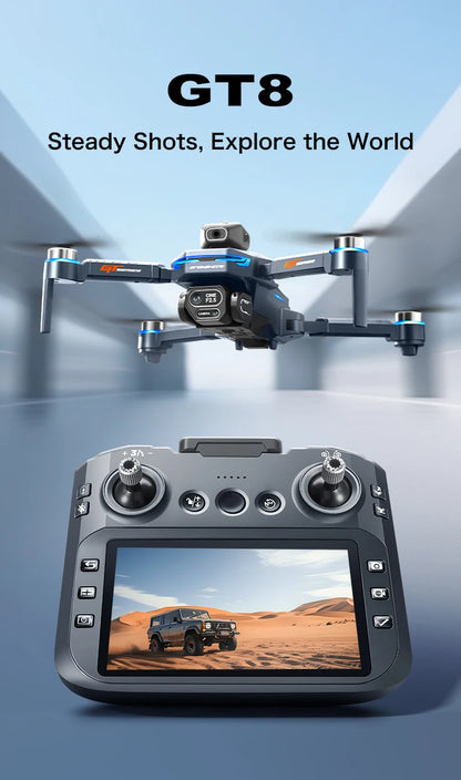 GT8 RC Drone – 6K Camera & Obstacle Avoidance