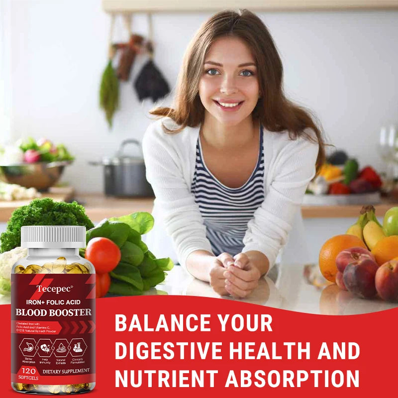 Iron + Folic Acid – Blood & Immune Support