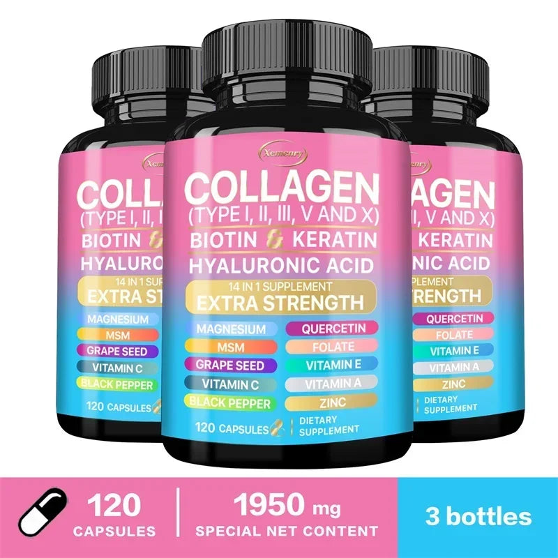 Collagen Supplement – Skin, Hair & Nail Support