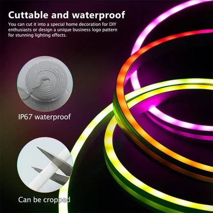 Smart RGB Neon Light Strip (Music Sync & App Control)
