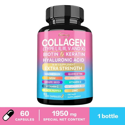 Collagen Supplement – Skin, Hair & Nail Support