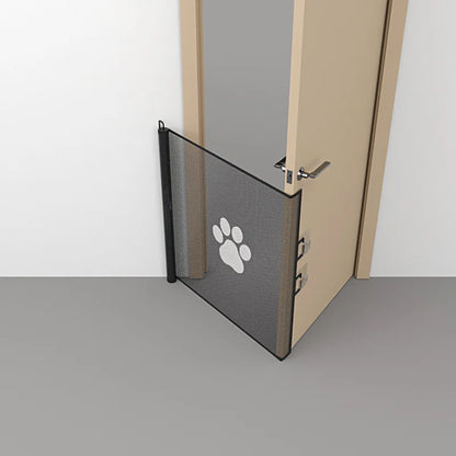 Retractable Pet Gate – Indoor Safety Fence for Dogs & Cats