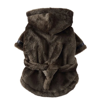 Pet Dog Bathrobe – Soft Pajamas & Drying Towel