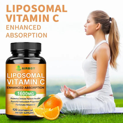 Liposomal Vitamin C – Immune & Collagen Support