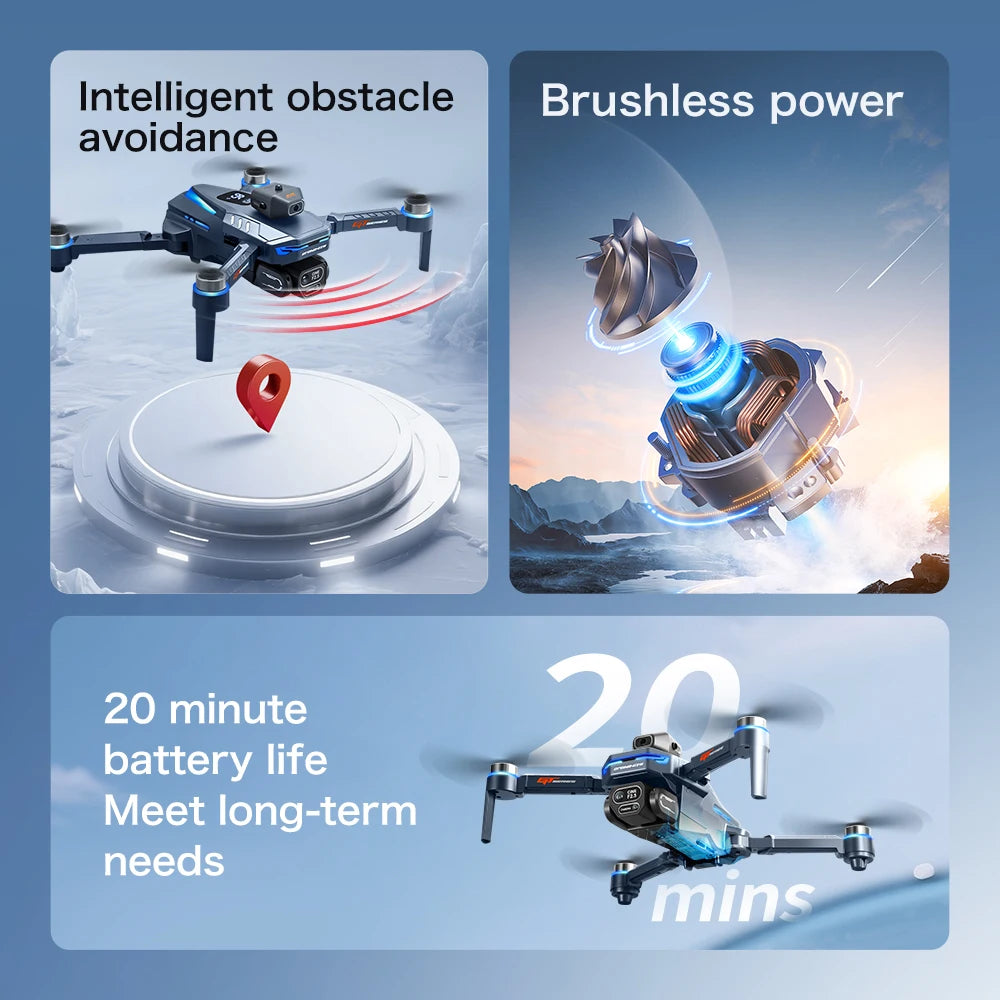 GT8 RC Drone – 6K/8K Camera & Obstacle Avoidance