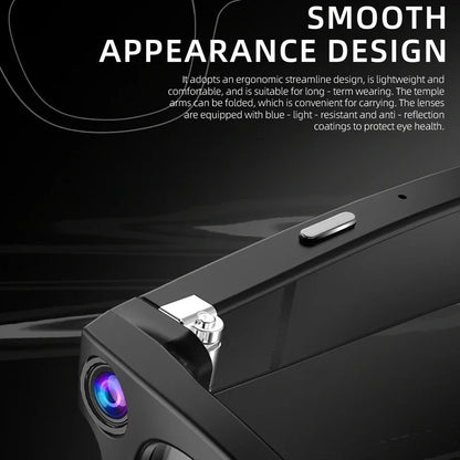 4K AI Smart Glasses with Camera & Bluetooth Calls
