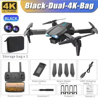 E99Pro 4K Drone – Dual Camera & Obstacle Avoidance