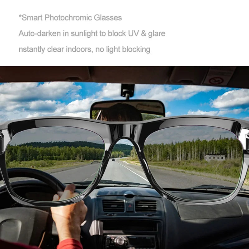 4K AI Smart Glasses with Camera & Bluetooth Calls