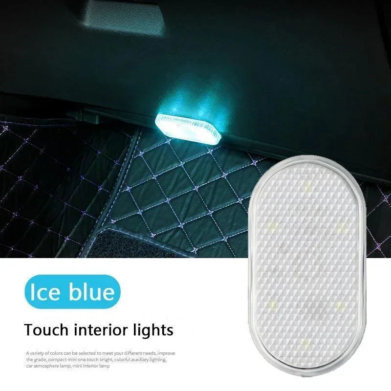 Wireless LED Car Interior Lights – USB Rechargeable