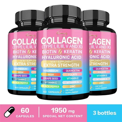 Collagen Supplement – Skin, Hair & Nail Support