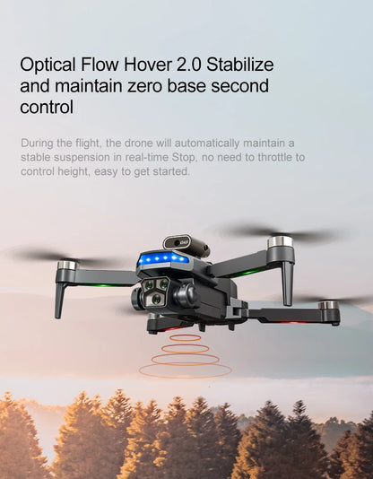 P18 RC Drone – Dual 8K Cameras & Obstacle Avoidance