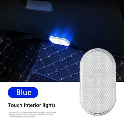 Wireless LED Car Interior Lights – USB Rechargeable