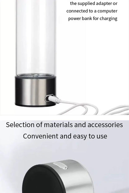 Portable Hydrogen Water Bottle – Ionizer for Daily Use