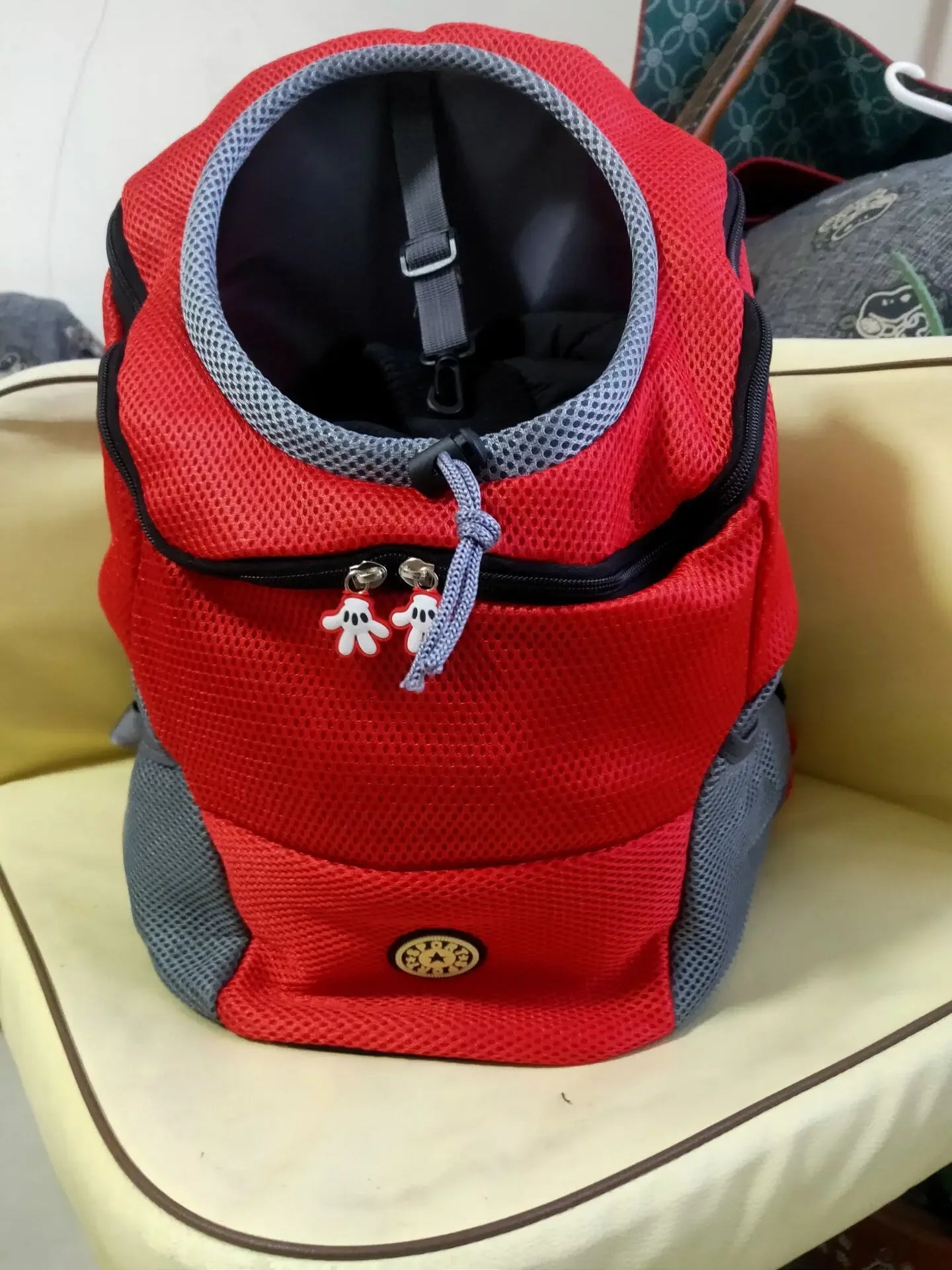 Breathable Pet Backpack – Travel for Dogs & Cats