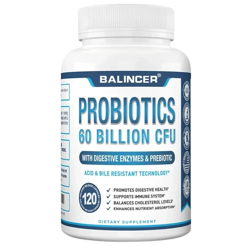 Probiotic + Prebiotic for Gut & Immune Support