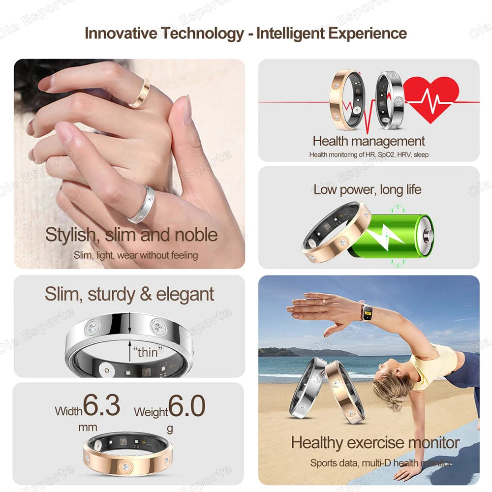 Smart Ring – Heart Rate & Health Monitor