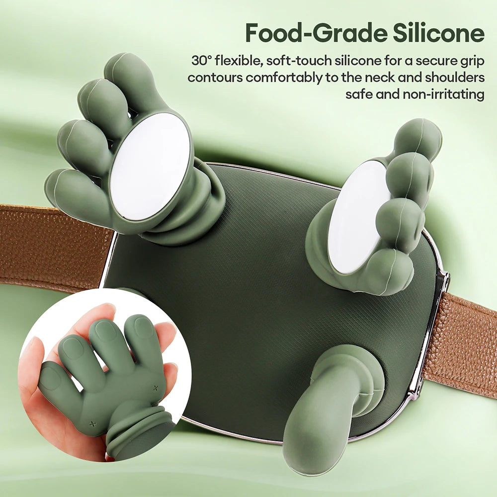 4D Bionic Neck & Shoulder Massager (Wireless, Kneading)