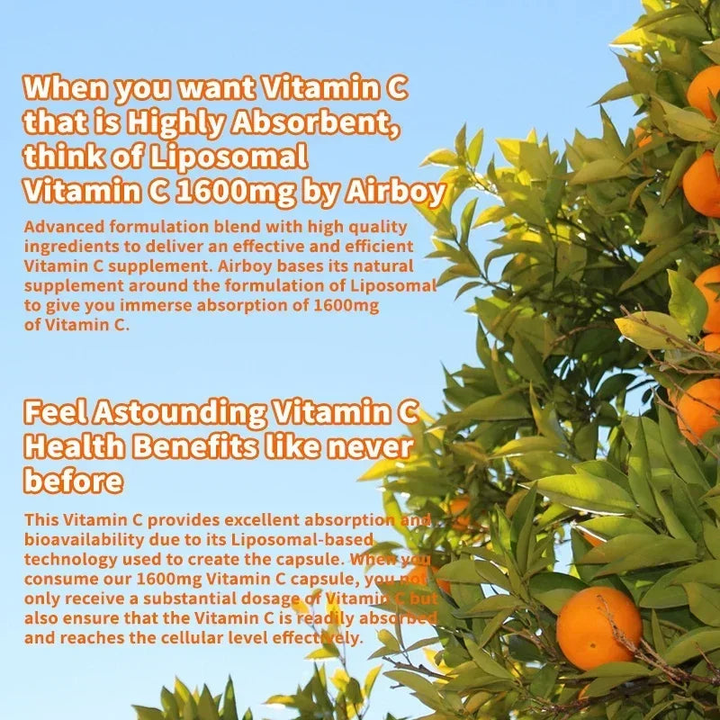 Liposomal Vitamin C – Immune & Collagen Support