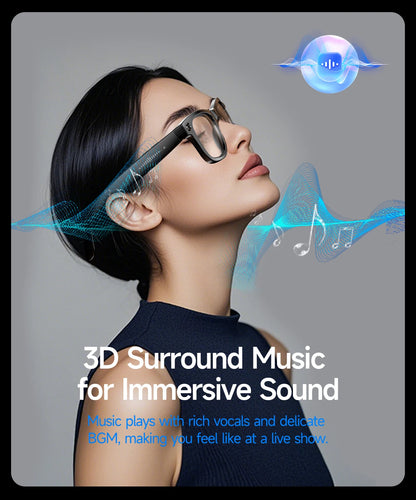 AI Smart Glasses with Camera, Calls & Translation