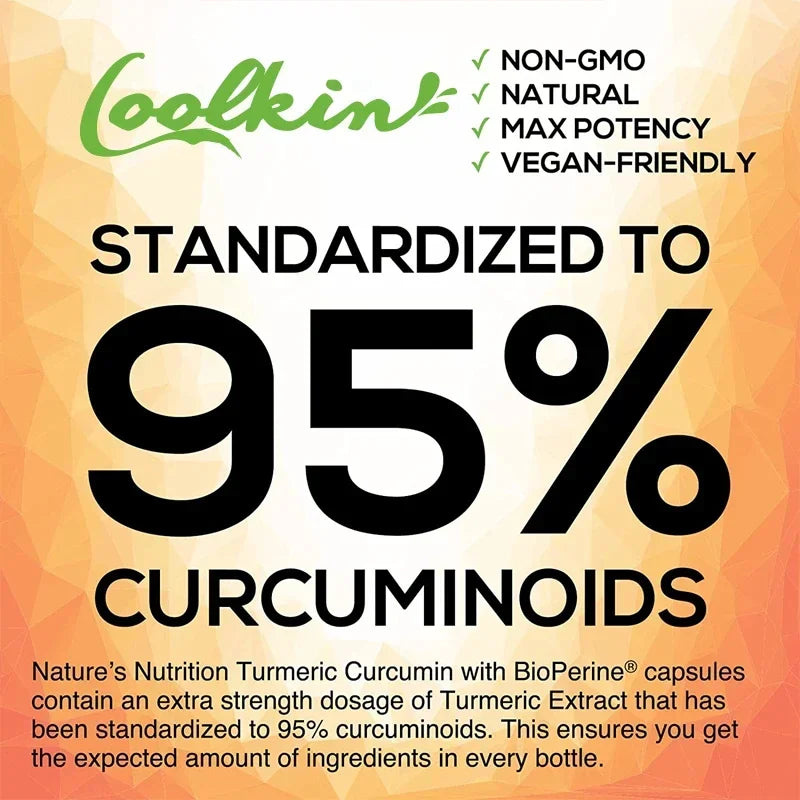 Curcumin Supplement 2600mg – Joint Support & Absorption
