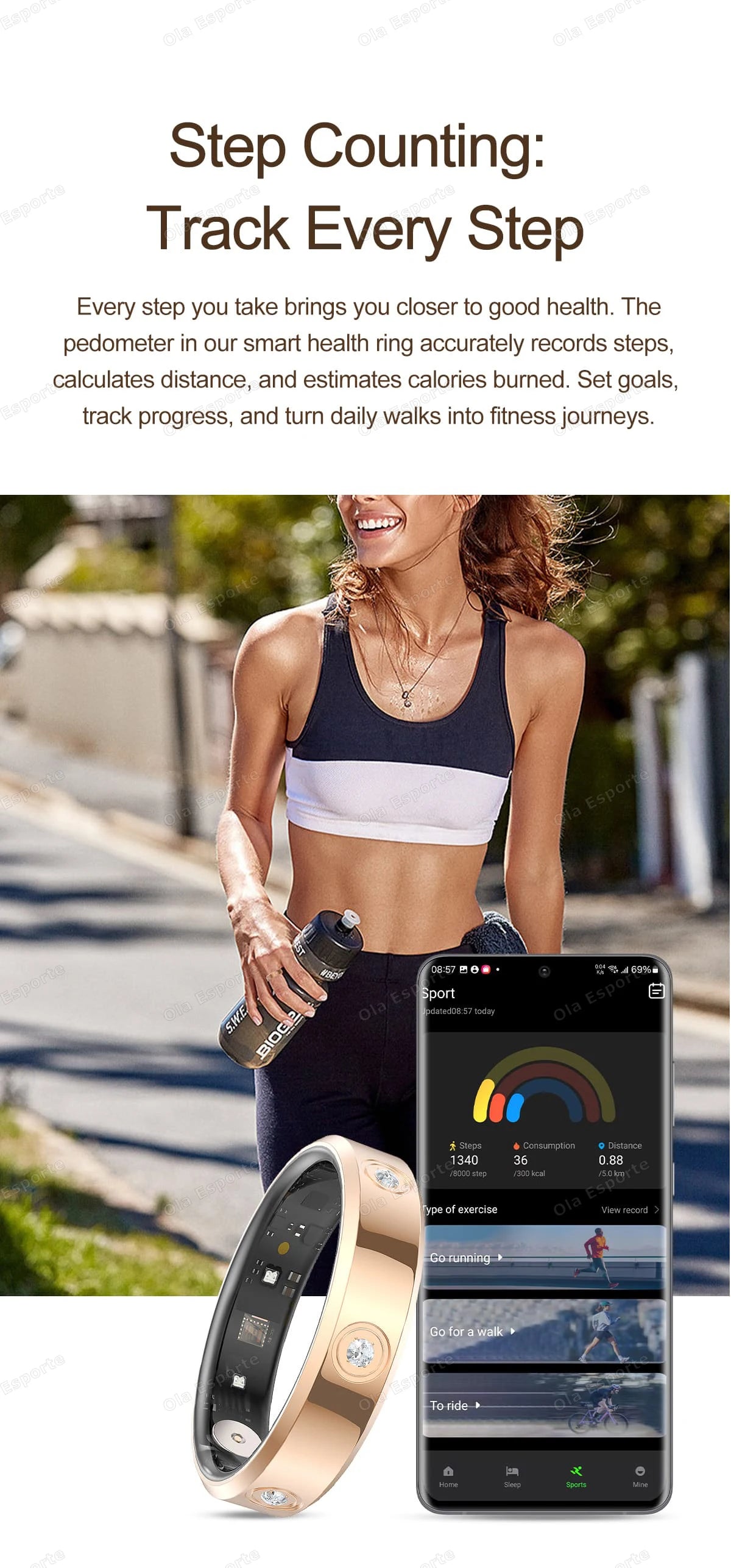 Smart Ring – Heart Rate & Health Monitor