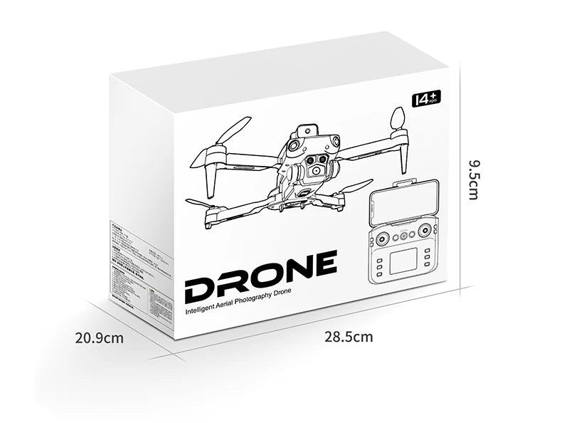 P18 RC Drone – Dual 8K Cameras & Obstacle Avoidance