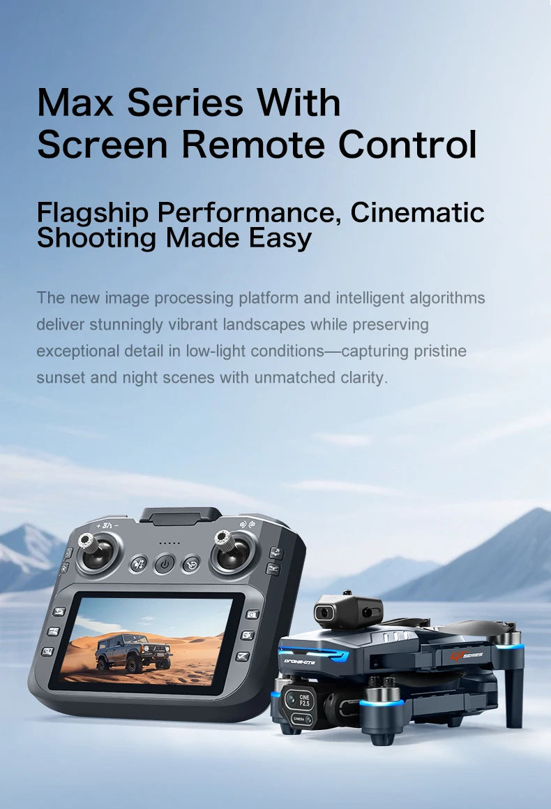 GT8 RC Drone – 6K Camera & Obstacle Avoidance