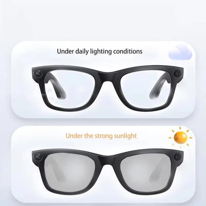 4K AI Smart Glasses with Camera & Bluetooth Calls