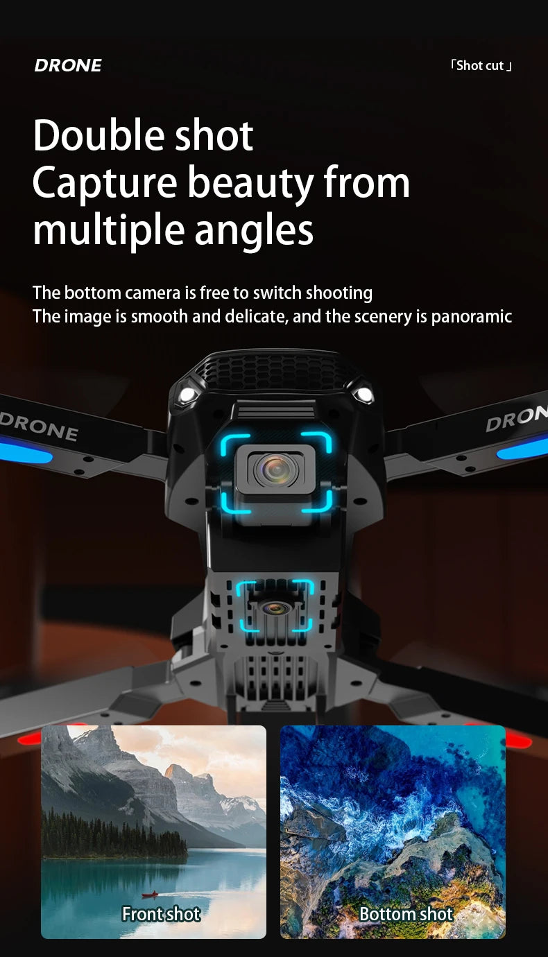 E88 PRO 8K Drone – Dual Camera & Obstacle Avoidance