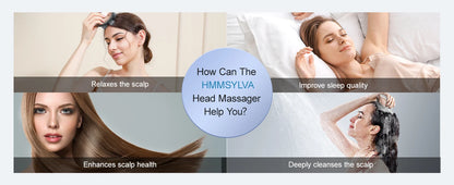 Electric Scalp Massager – Handheld & Portable