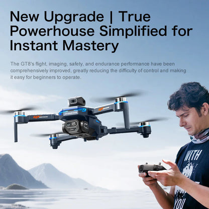 GT8 RC Drone – 6K/8K Camera & Obstacle Avoidance