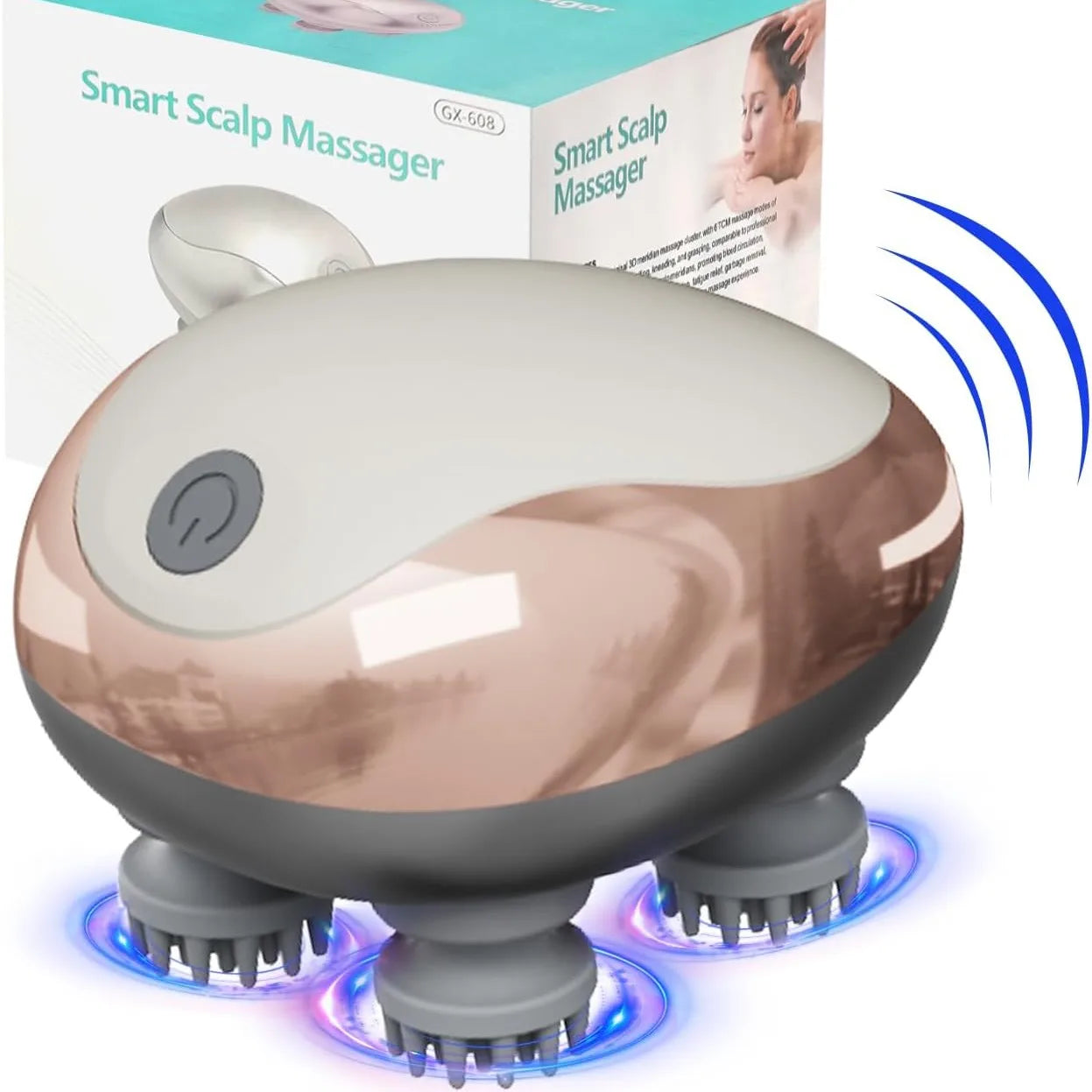 Electric Scalp Massager – Handheld & Portable