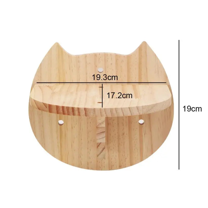 Wall-Mounted Cat Tree – Shelves, Scratcher & Hammock