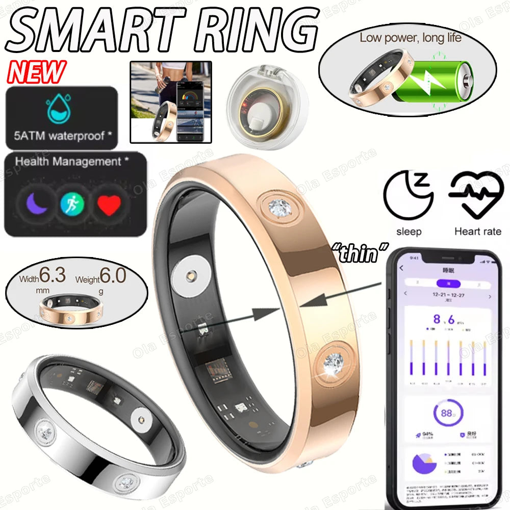 Smart Ring – Heart Rate & Health Monitor
