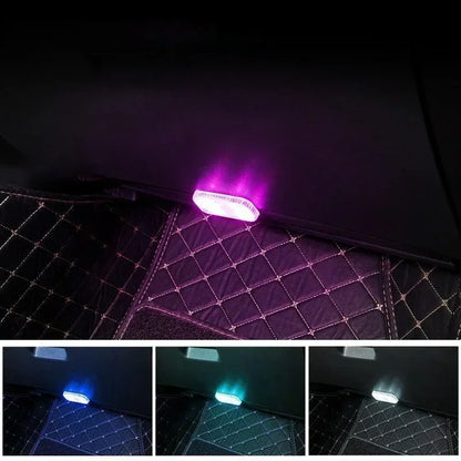 Wireless LED Car Interior Lights – USB Rechargeable