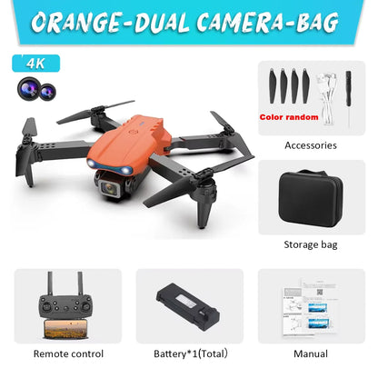E99Pro 4K Drone – Dual Camera & Obstacle Avoidance