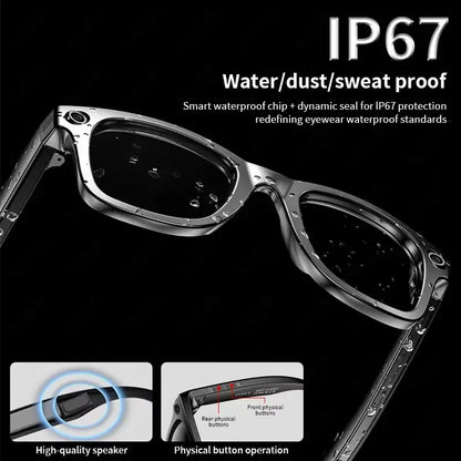 AI Smart Glasses with Camera, Calls & Translation