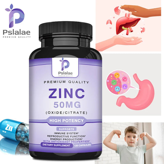 Zinc for Immunity & Energy Boost