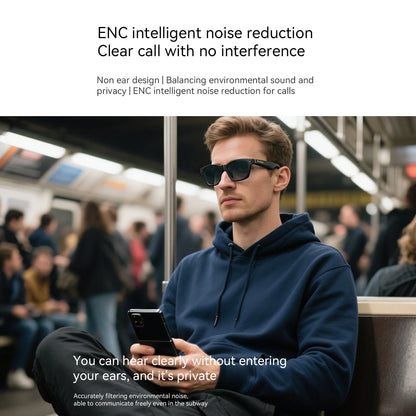 AI Smart Glasses with 2K Camera & Bluetooth Calling