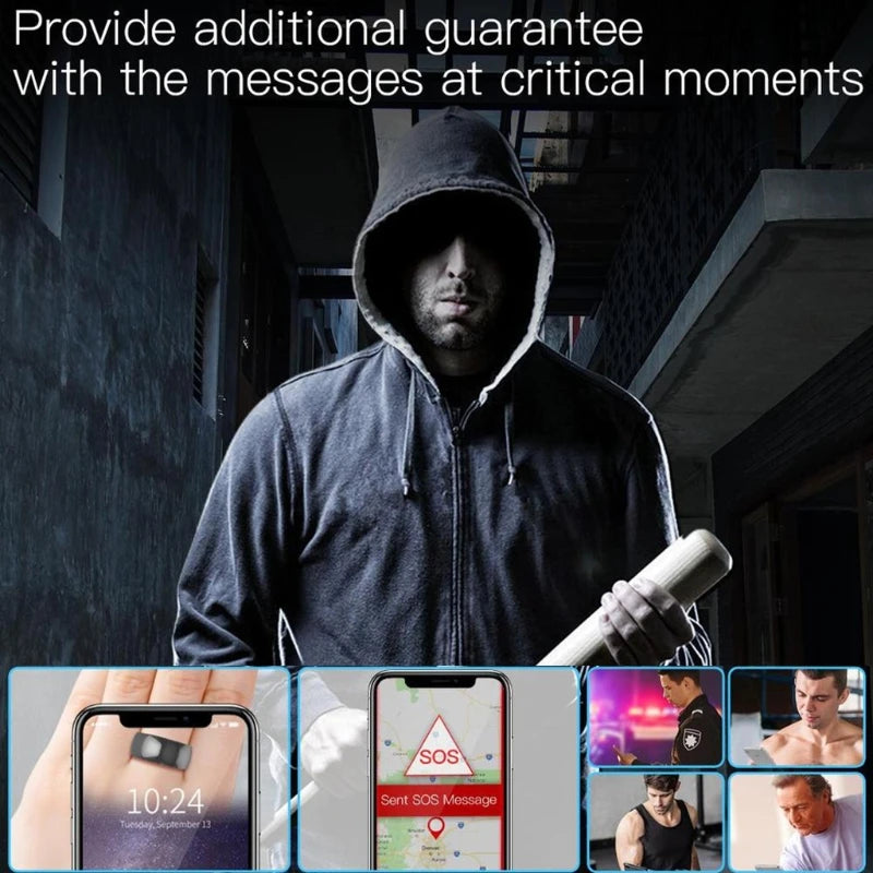 R4 Smart Ring – Waterproof & Multifunction